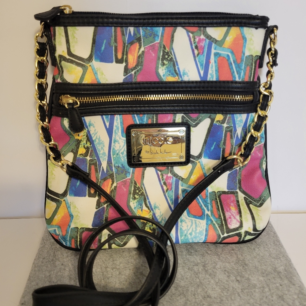 Nicole Miller Multicolor Crossbody Bag